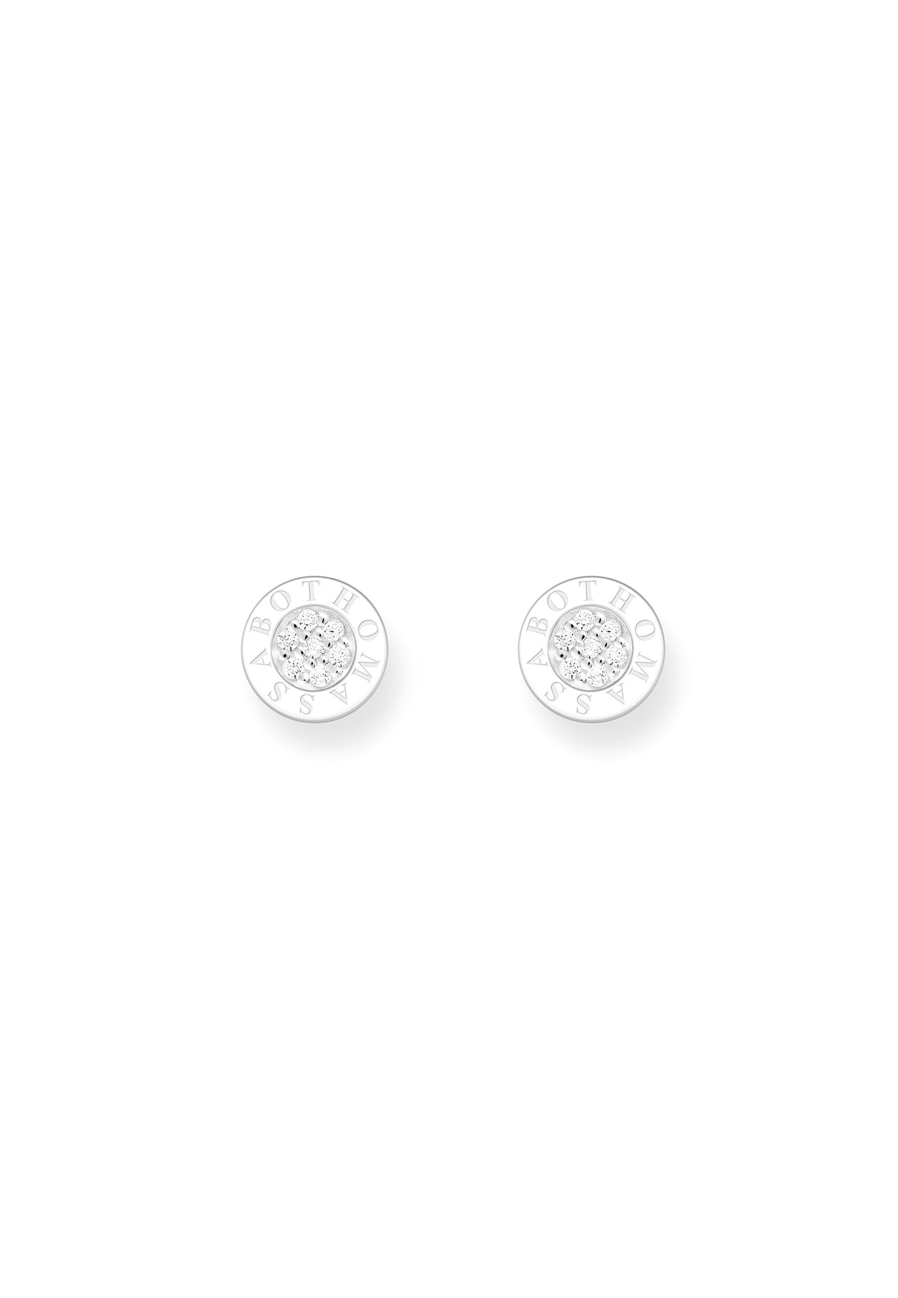 Thomas Sabo  Boucle d'Oreilles Classic Pavé Weiß 