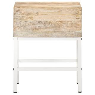 VidaXL Table de chevet bois  