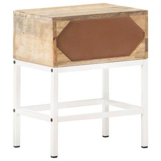 VidaXL Table de chevet bois  