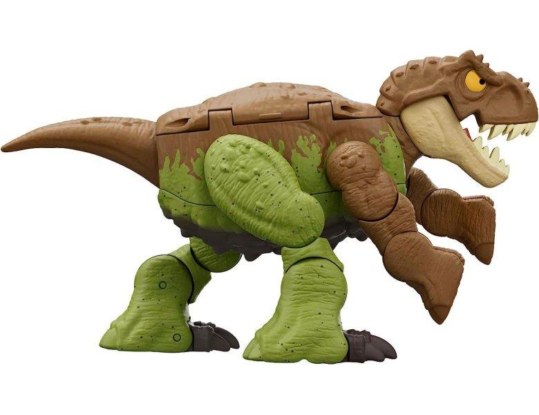Mattel  Jurassic World Fierce Changers Tyrannosaurus Rex & Ankylosaurus Braun 