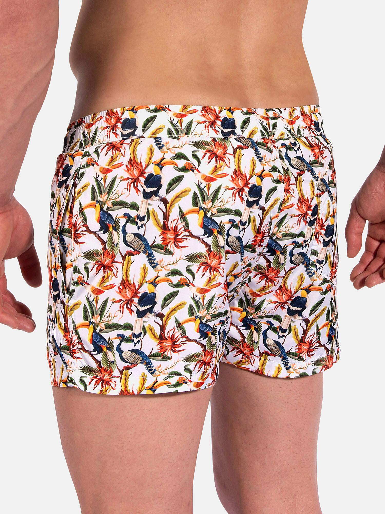 Olaf benz BLU2355 Pantaloncini da bagno tropicali  