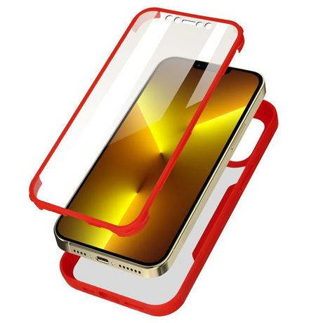 Avizar  Coque iPhone 13 Pro Max rouge 