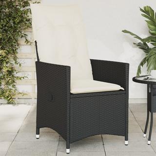 VidaXL Chaise de jardin inclinable rotin synthétique  