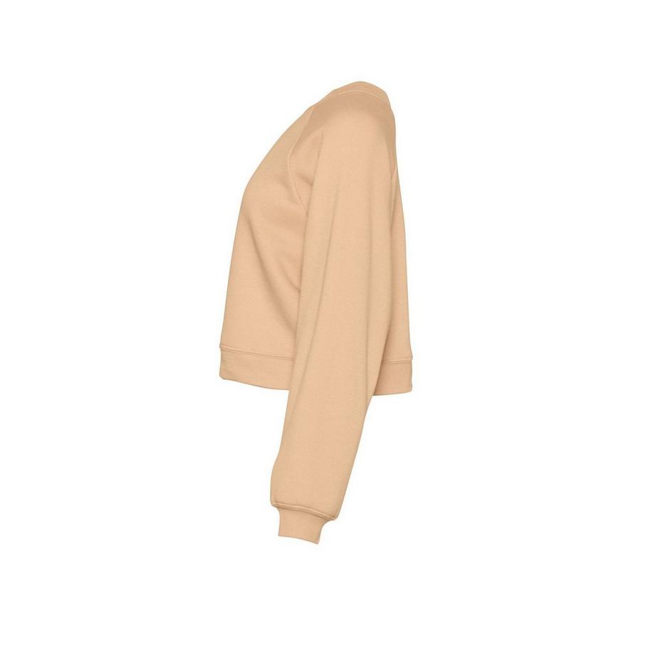 Bella + Canvas Sweatshirt Court en Polaire  