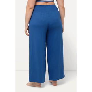 Ulla Popken  Pantalon Marlene à jambe large et taille élastique 