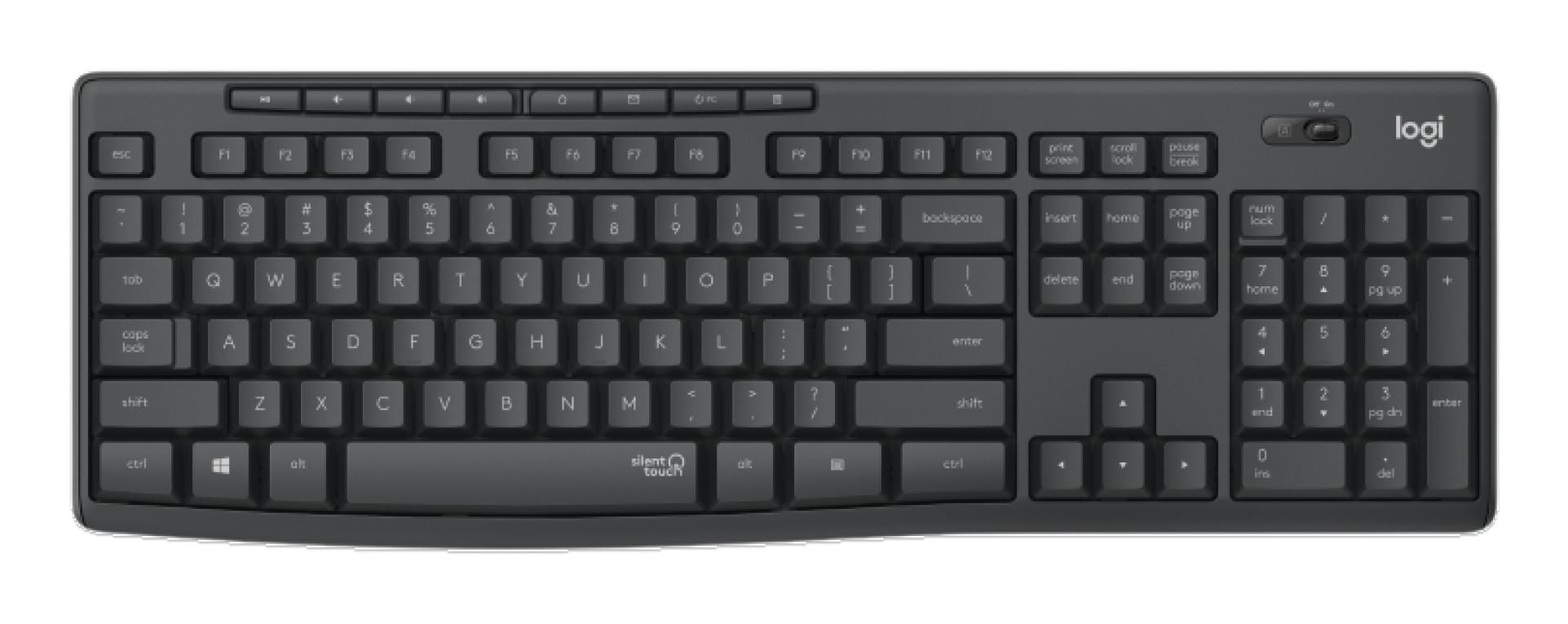 Logitech  Silent Wireless Combo MK295- Schweiz 