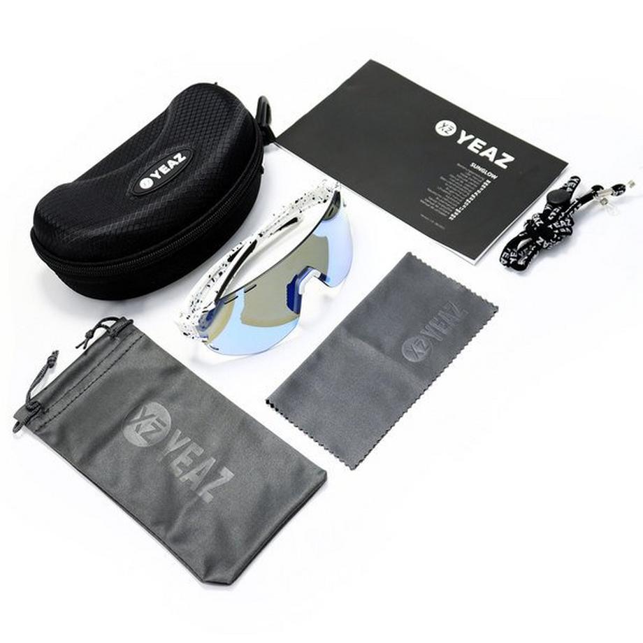 YEAZ  SUNGLOW Lunettes de soleil de sport - Secret White 