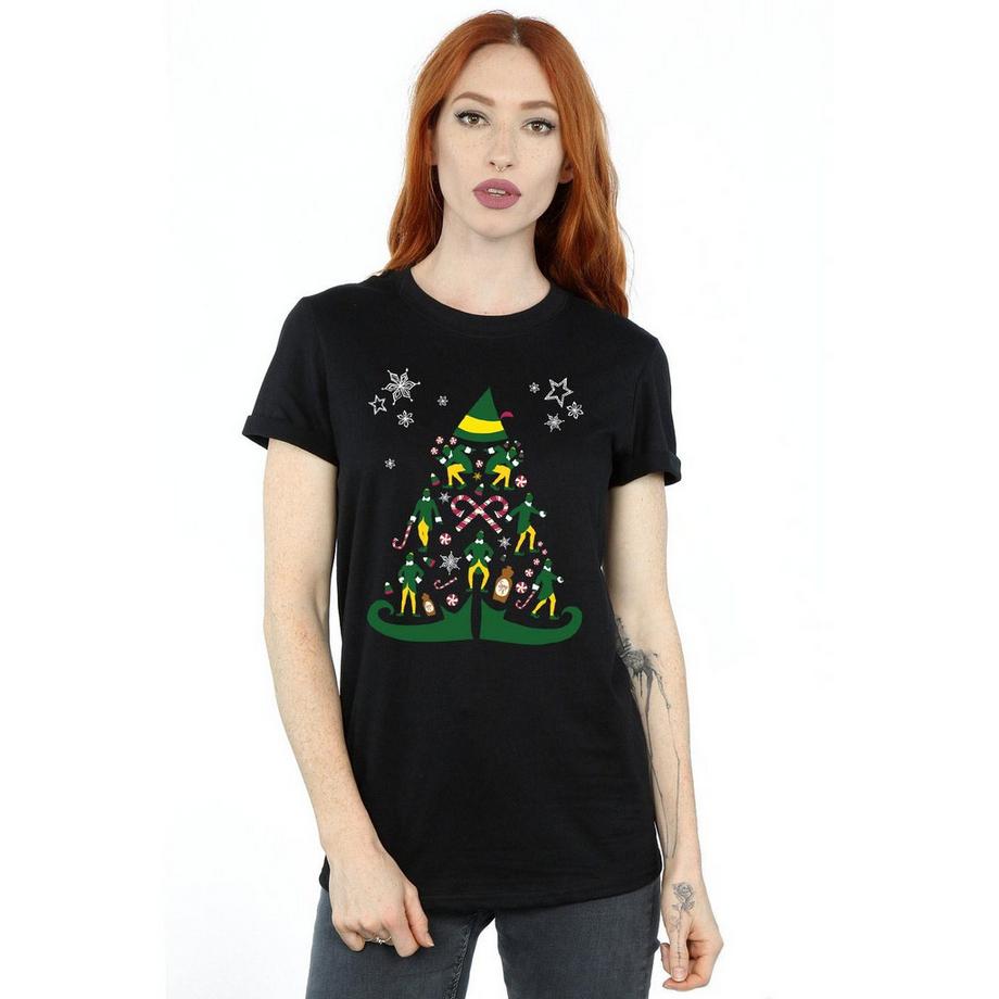 Elf T-shirt Arbre de Noël  