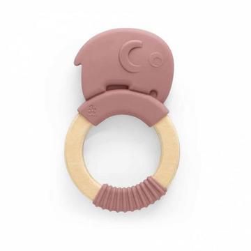 Anneau de dentition Fanto en silicone rose