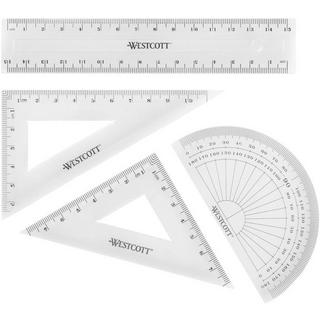 WESTCOTT WESTCOTT Geometrie-Set  4-teilig  