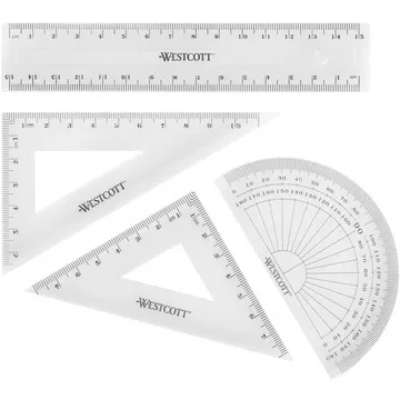 WESTCOTT Geometrie-Set  4-teilig