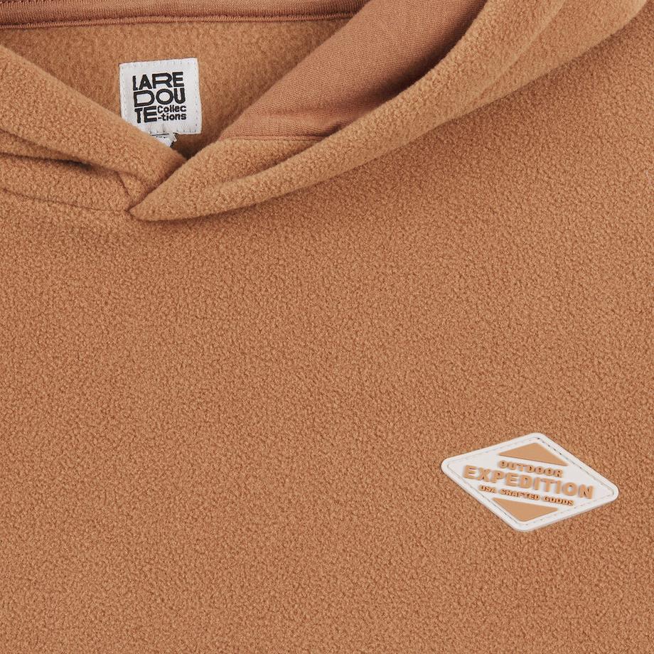 La Redoute Collections  Sweat à capuche oversize en polaire 