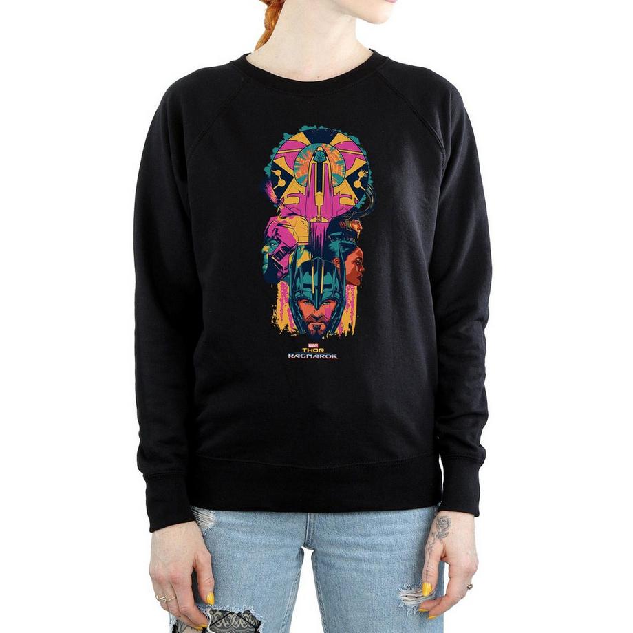 MARVEL Ragnarok Slim Fit Felpa  