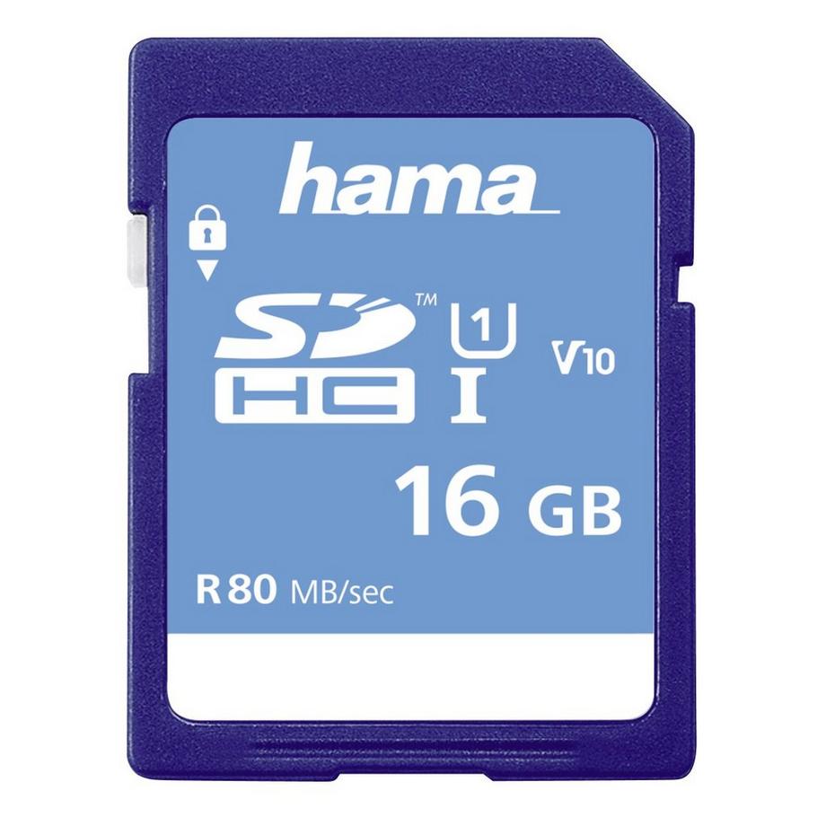 Hama 00181094 Speicherkarte 16 GB SDHC UHS-I Klasse 10