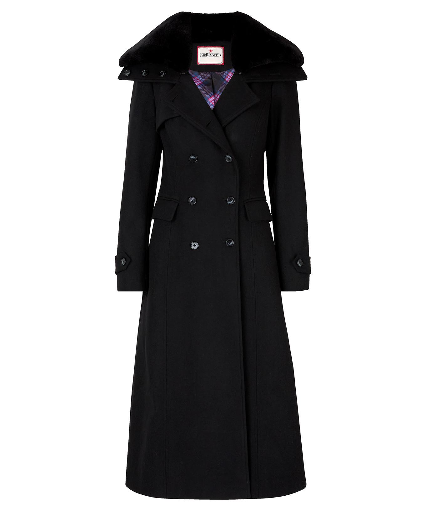 Joe Browns Cappotto lungo classico con collo staccabile  