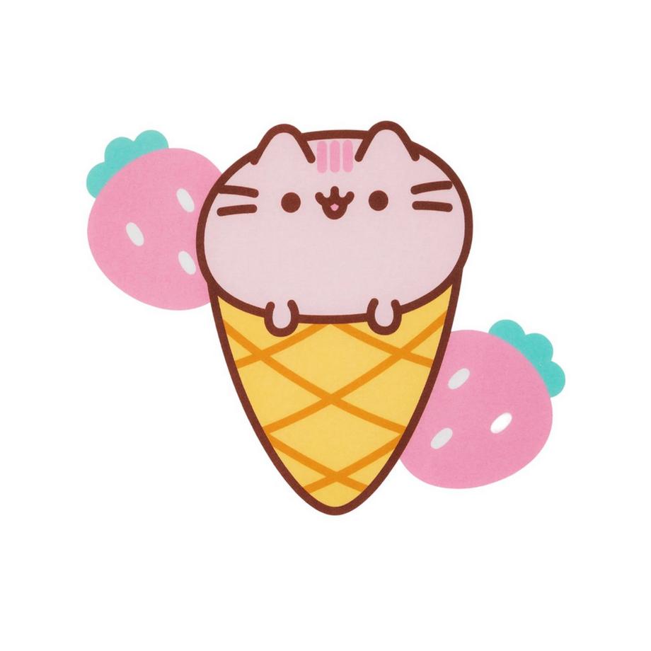 PUSHEEN T-Shirt Imprimé Graphique Cornet de Glace  