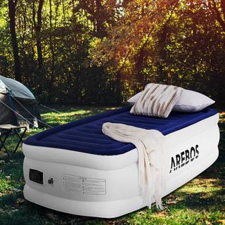 Arebos Luftmatratze selbstaufblasend Gästebett Bett Matratze Luftbett mit Pumpe  