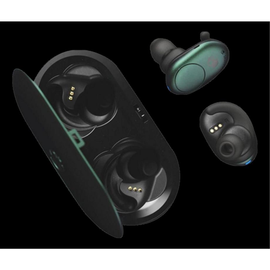 Skullcandy Push True Wireless Kopfhörer mit Mikrofon, In-Ear – Dunkelgrau