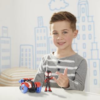 Hasbro  Spiderman Miles Morales Techno-Racer 