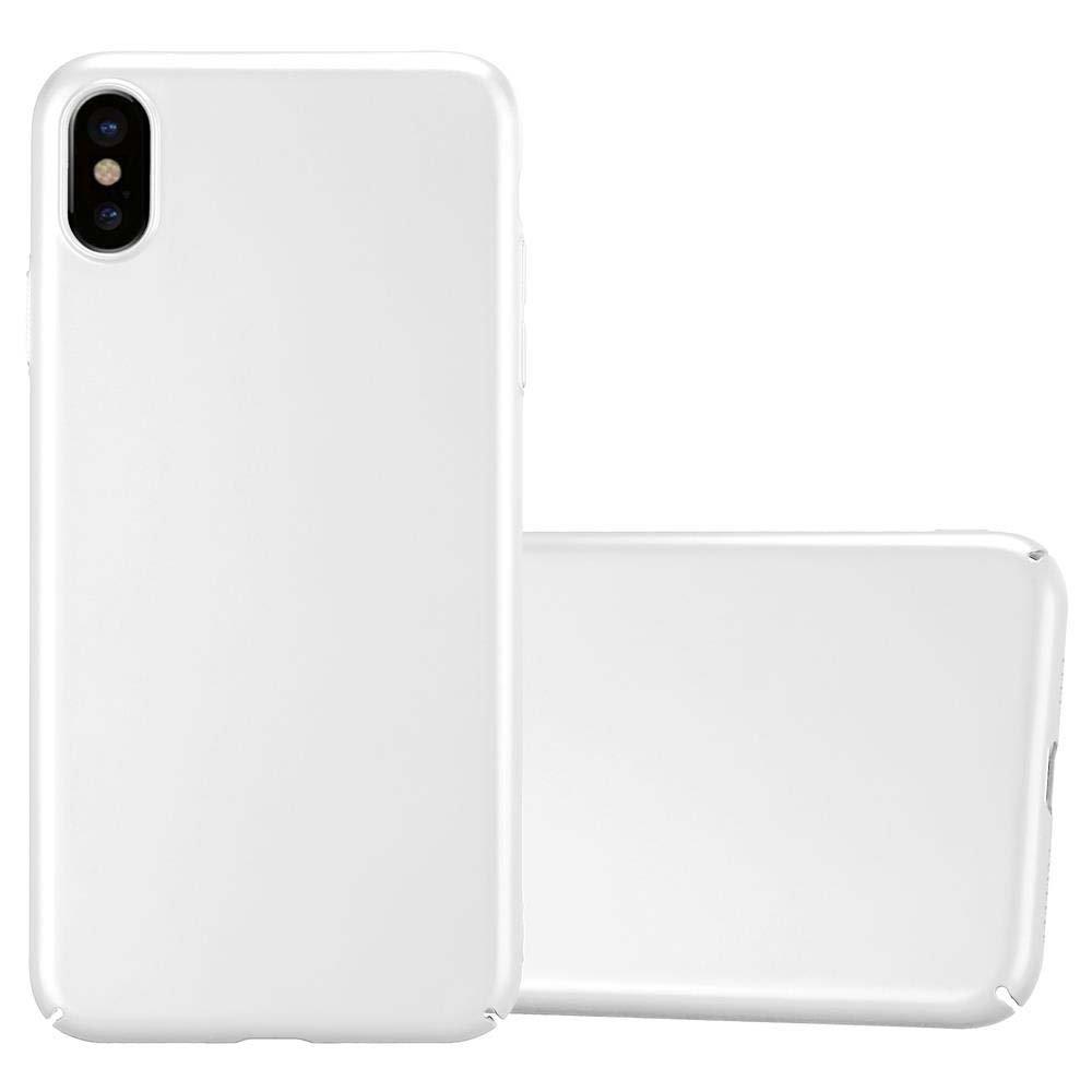 Cadorabo  Housse compatible avec Apple iPhone XS MAX - Hard Case Coque de protection d'aspect métallique contre les rayures et les chocs 