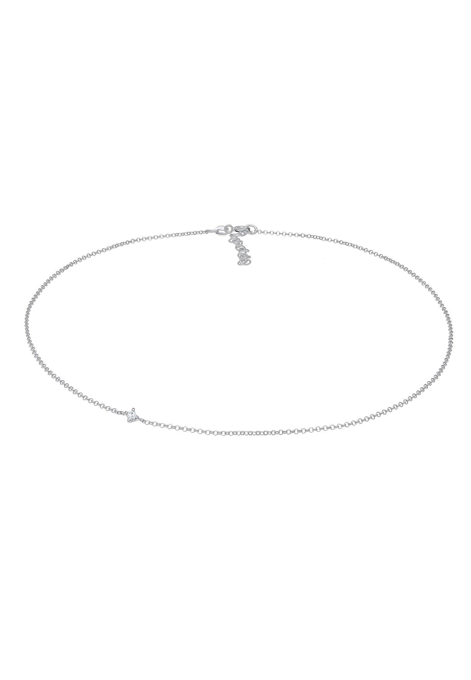 Elli  Halskette Choker Zirkonia 