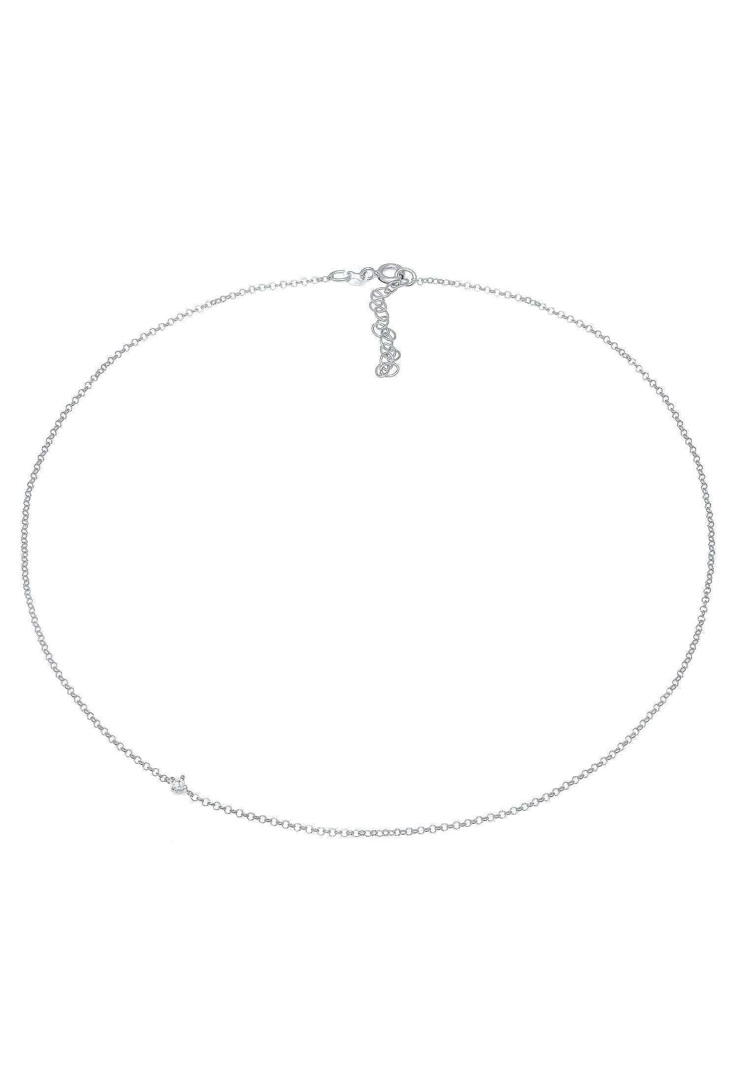 Elli  Halskette Choker Zirkonia 