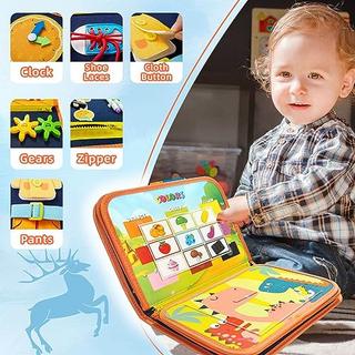 Activity-board  Busy Board Spielzeug, Activity Board Motor Activity Toy, Baby Sensory Learning Toy Motor Activity Board für Reisen Auto Flugzeug 