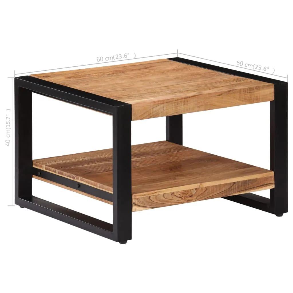 VidaXL Table basse bois d'acacia  