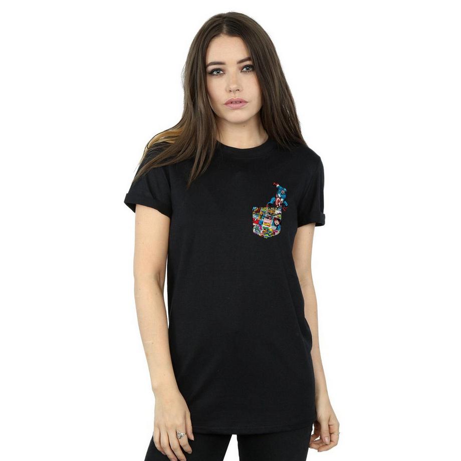 MARVEL Captain America Pocket T-Shirt  