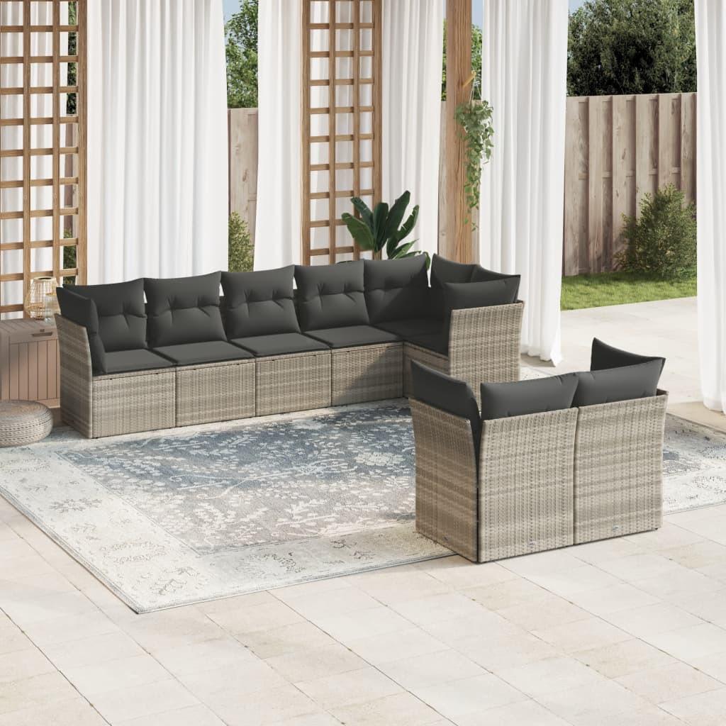 VidaXL Garten sofagarnitur poly-rattan  