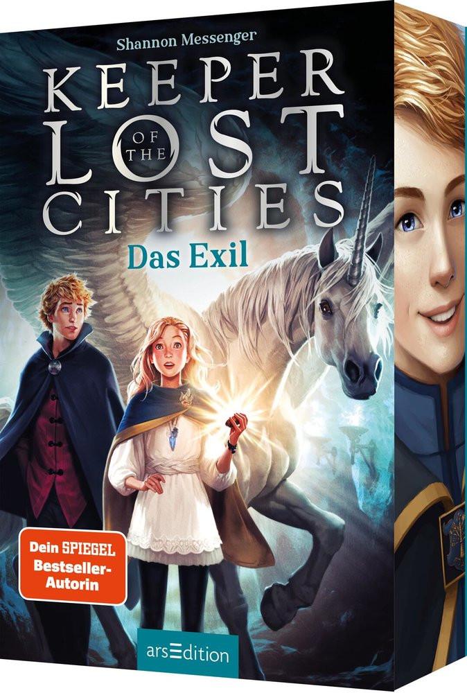 Keeper of the Lost Cities - Das Exil (Keeper of the Lost Cities 2) Messenger, Shannon; Attwood, Doris (Übersetzung) Copertina rigida 