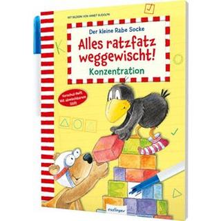 Der kleine Rabe Socke: Alles ratzfatz weggewischt! Rudolph, Annet (Illustrationen) Couverture rigide 