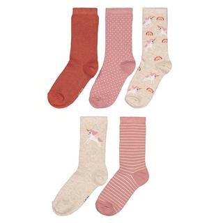 La Redoute Collections  5 Paar Socken mit Einhorn-Motiven 