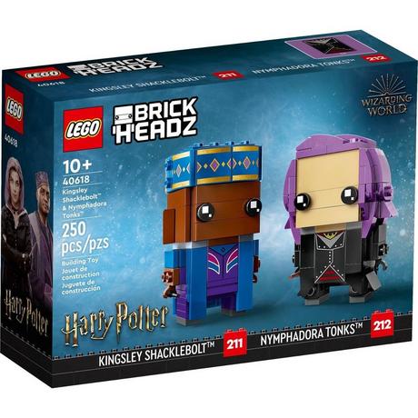 LEGO®  LEGO Brickheadz Kingsley Shacklebolt & Nymphadrora Tonks 40618 