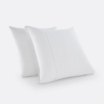 Lot de 2 protège oreiller cretonne pur coton