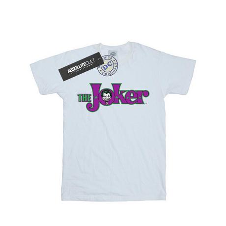 DC COMICS  Tshirt THE JOKER TEXT LOGO 