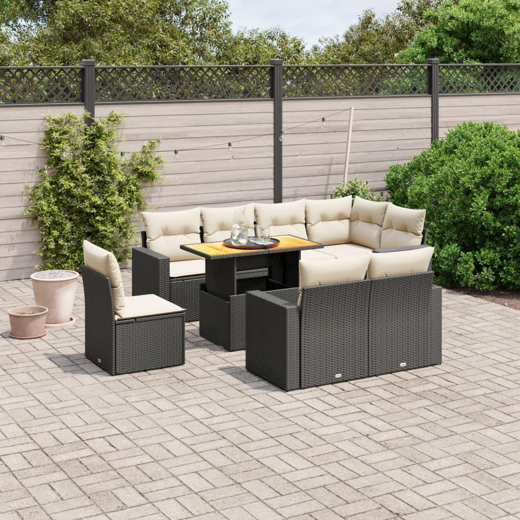 VidaXL Garten sofagarnitur poly-rattan  