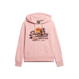 Superdry  felpa con cappuccio con otivo feinile 