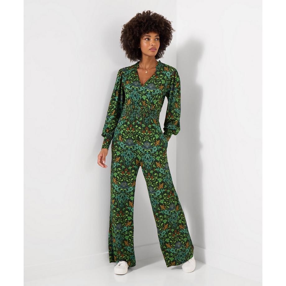 Aurelia Jumpsuit aus Jersey mit langen Ärmeln