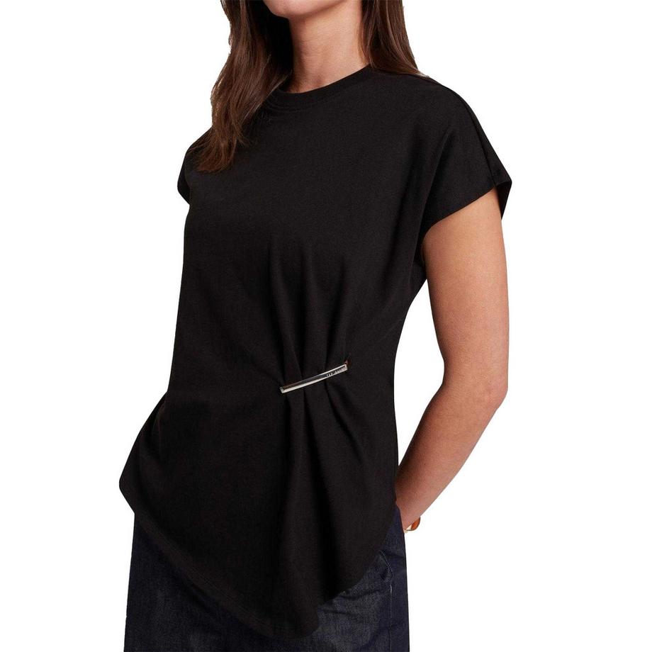 TED BAKER T-Shirt avec Détail Métallique à la Taille  