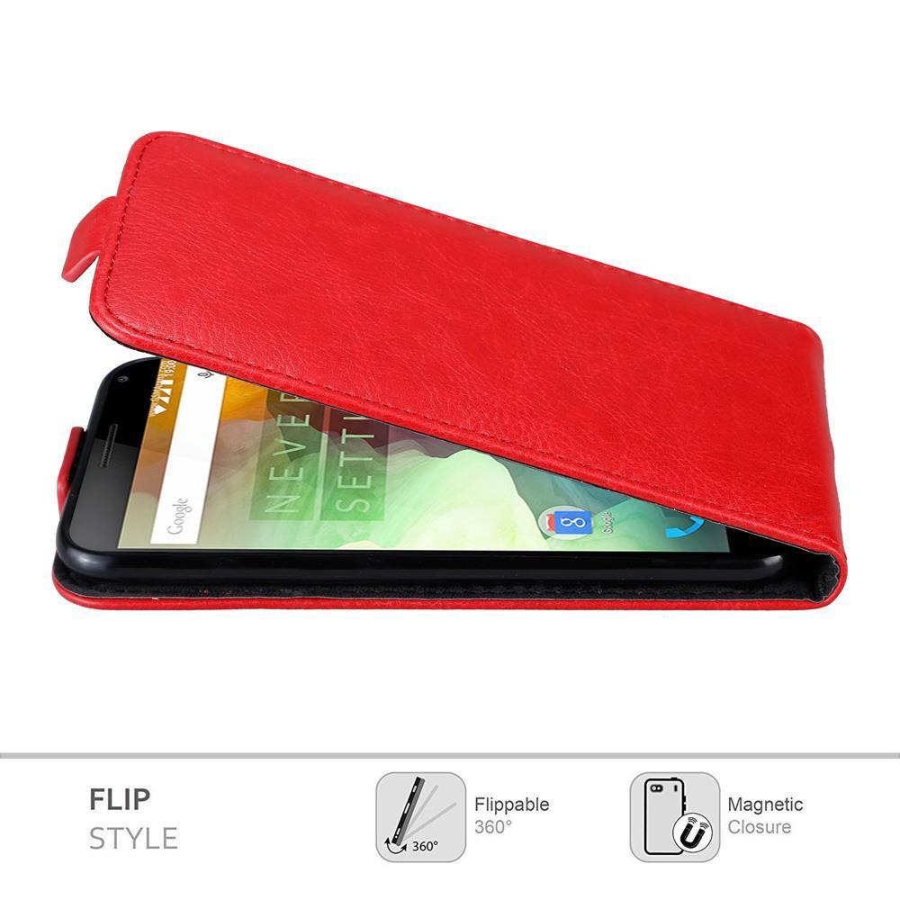 Cadorabo  Housse compatible avec OnePlus 2 - Coque de protection au design flip avec fermeture magnétique 