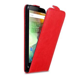 Cadorabo  Housse compatible avec OnePlus 2 - Coque de protection au design flip avec fermeture magnétique 