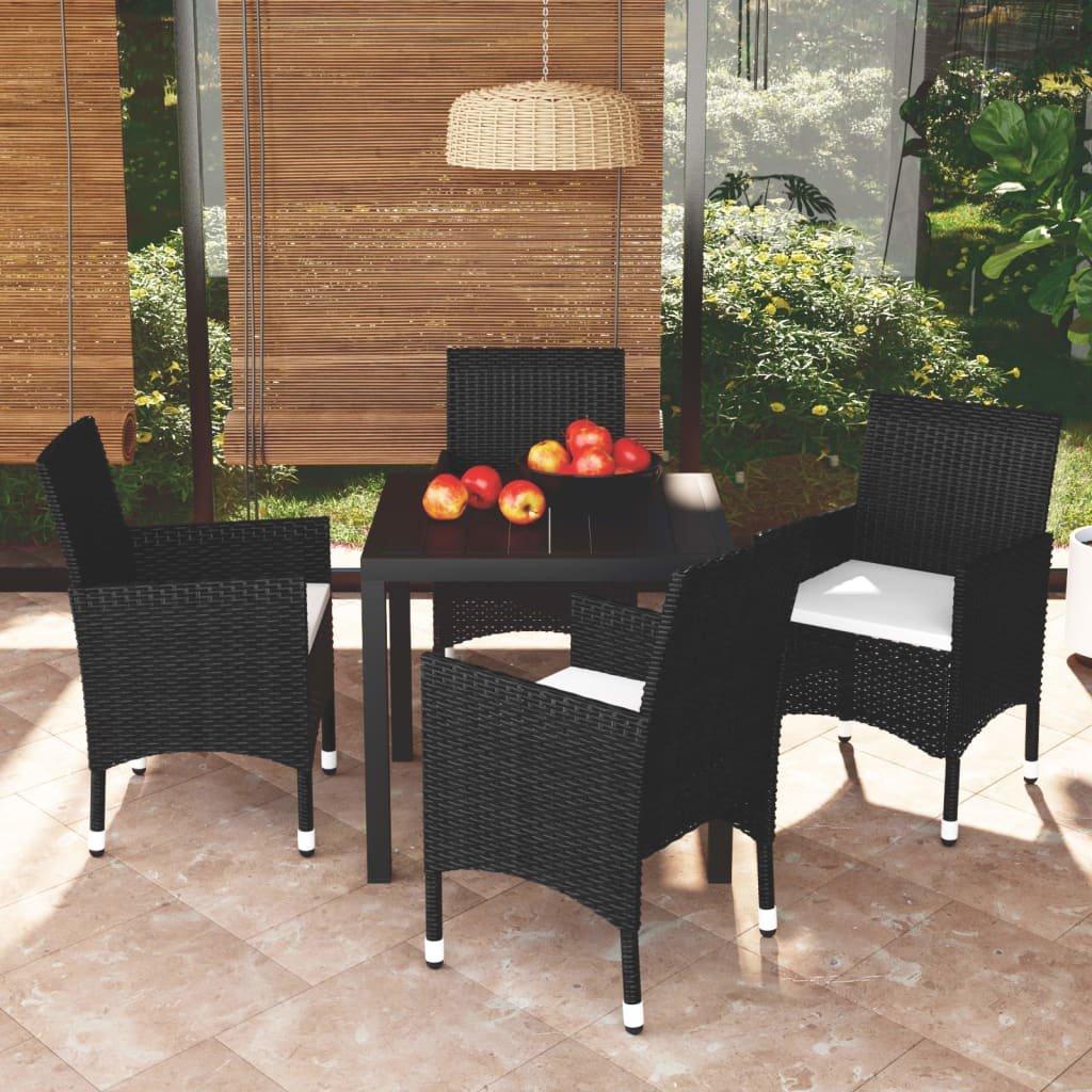 VidaXL Essgruppe poly-rattan  