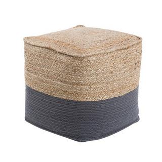 Beliani Pouf en Coton Scandinave KIRAMA  