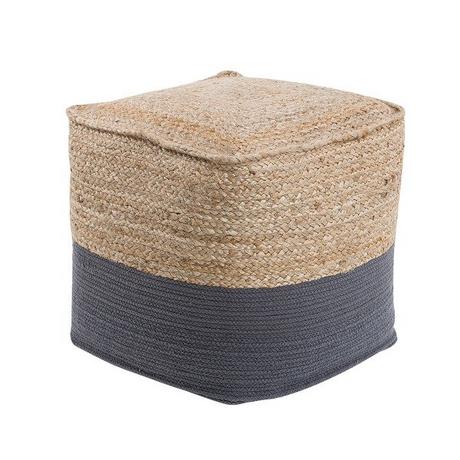 Beliani Pouf en Coton Scandinave KIRAMA  