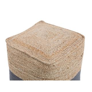 Beliani Pouf en Coton Scandinave KIRAMA  