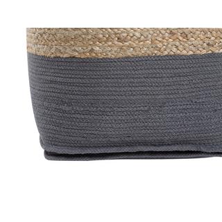 Beliani Pouf en Coton Scandinave KIRAMA  