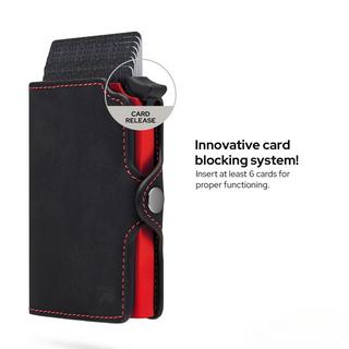 Only-bags.store ID-Karten- und Ausweishalter mit RFID-Schutz und Geldklammer  