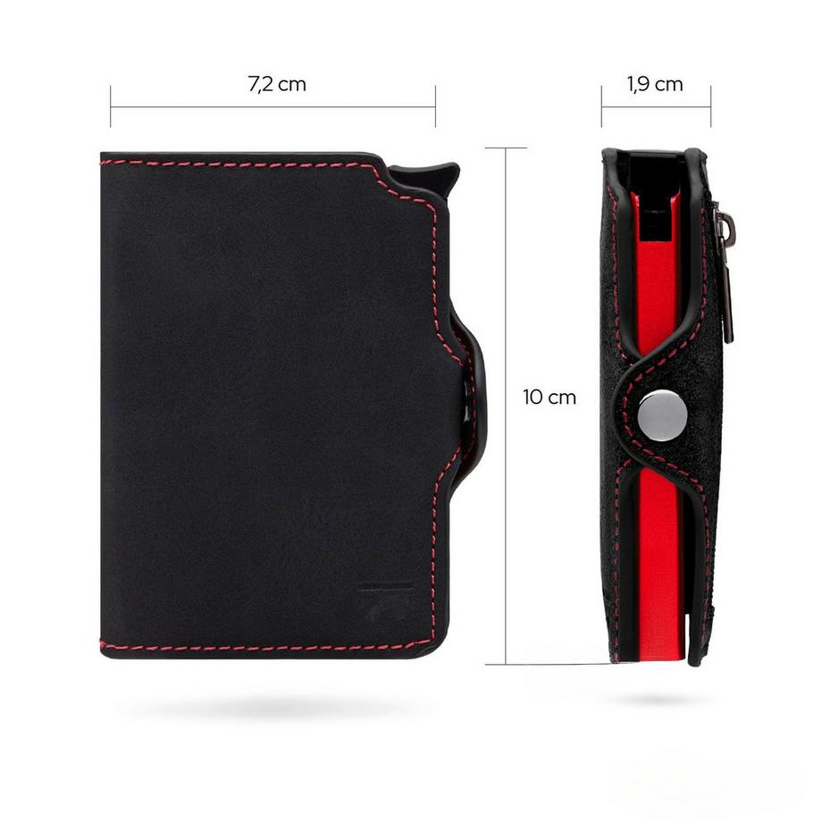 Only-bags.store Portacarte e portabadge con protezione RFID e fermasoldi  