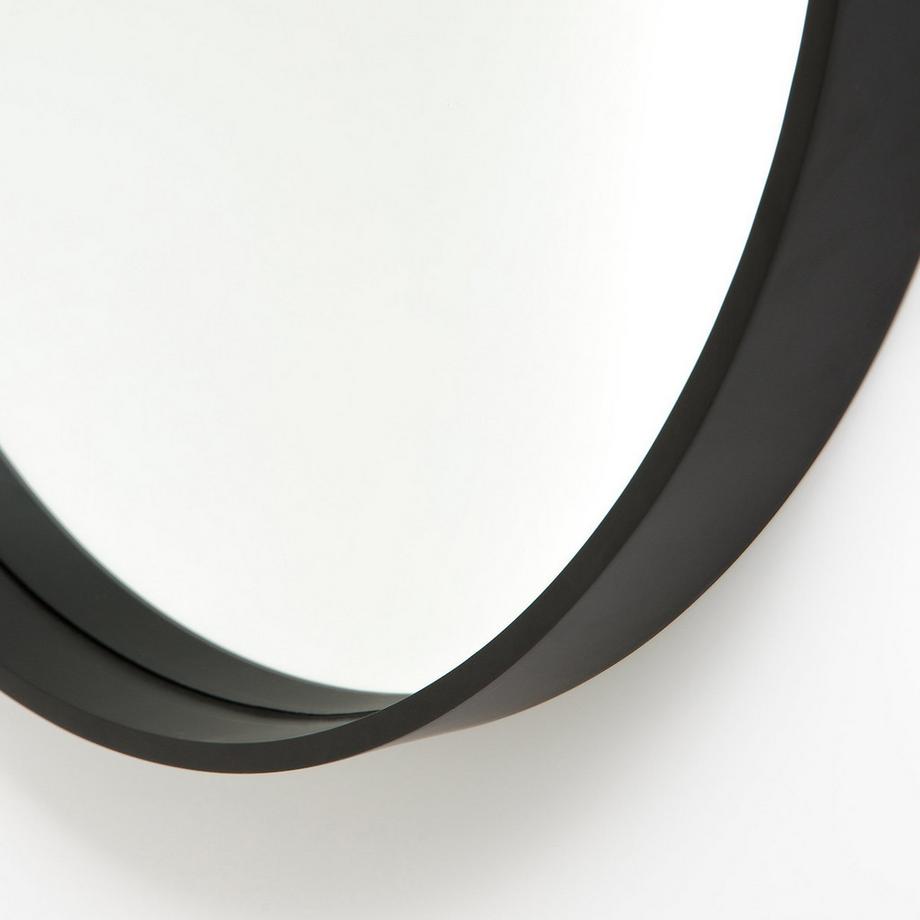 La Redoute Intérieurs Miroir rond noir Ø55 cm  